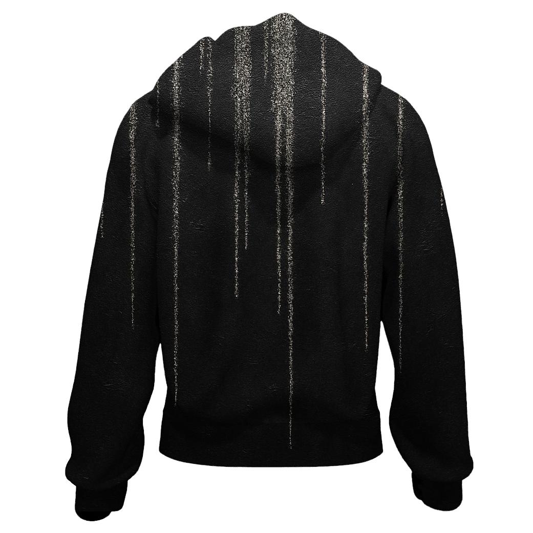 Charcoal Starlit Drizzle designer hoodies