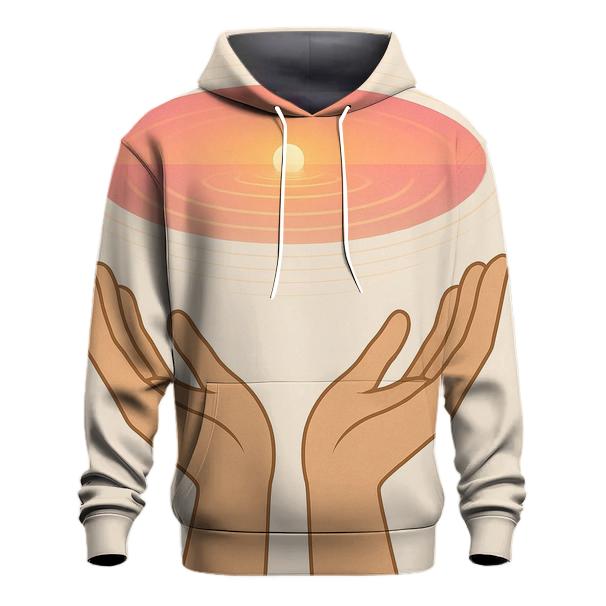 Hands Of Dawn Reflection hoodie trends