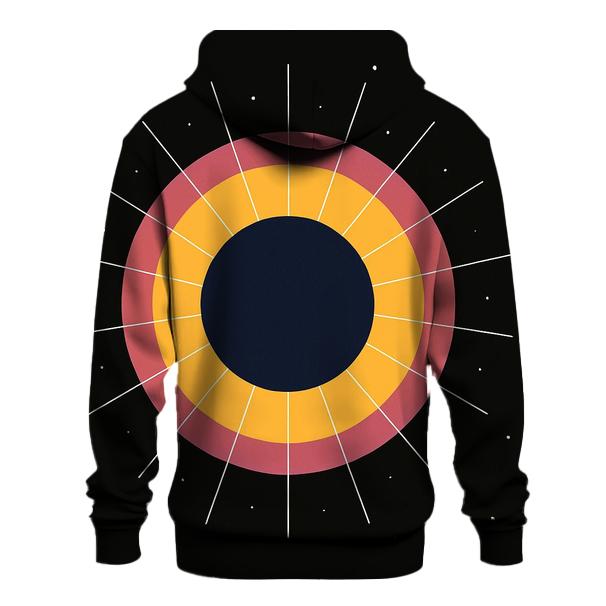 Eclipse Corona Halo Grid hoodie trends