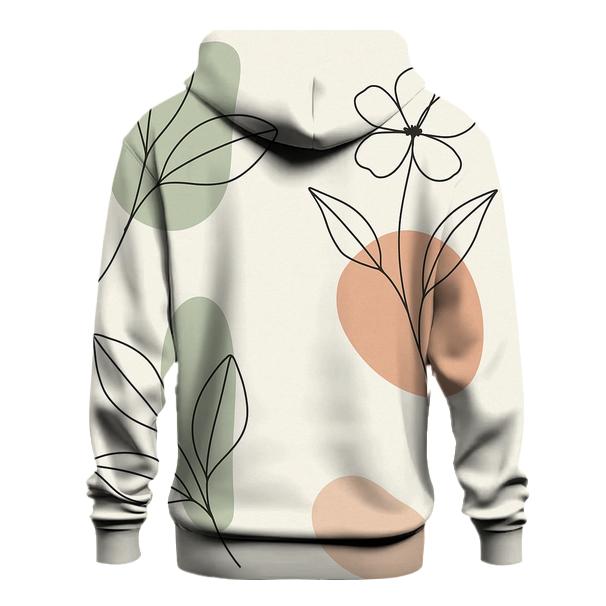Botanical Line Echo pullover hoodies