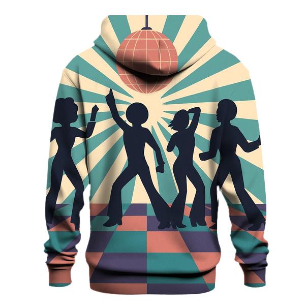 Groovy Checkerboard Dancefloor premium hoodies