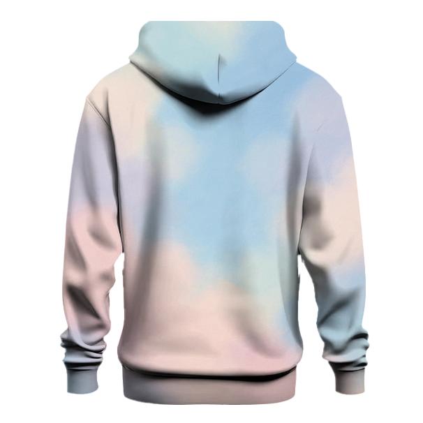 Pastel Cloud Reverie printed hoodies