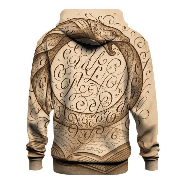 Library Of Endless Pages Ouroboros hoodie designs