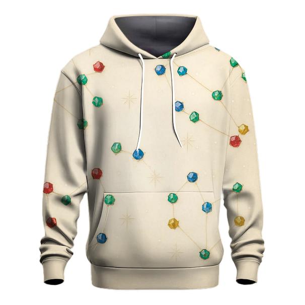 Gilded Gem Constellation Veil pullover hoodies