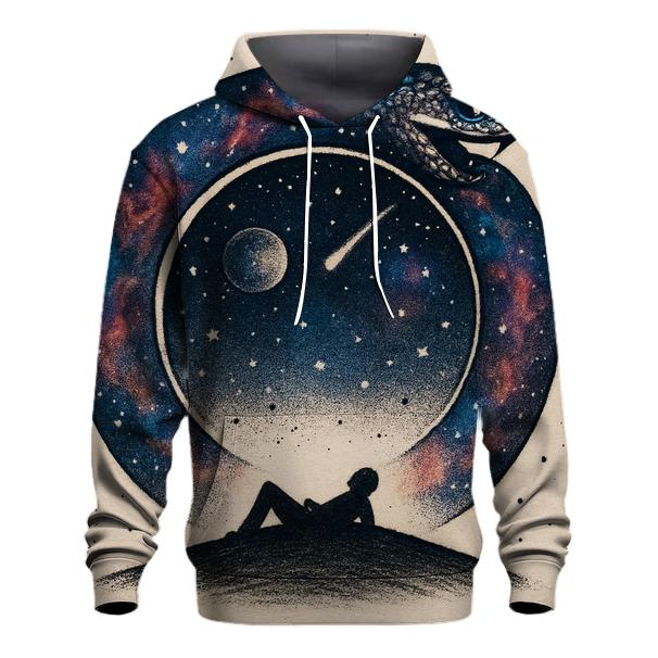 Stargazer Astral Ouroboros heavyweight hoodies