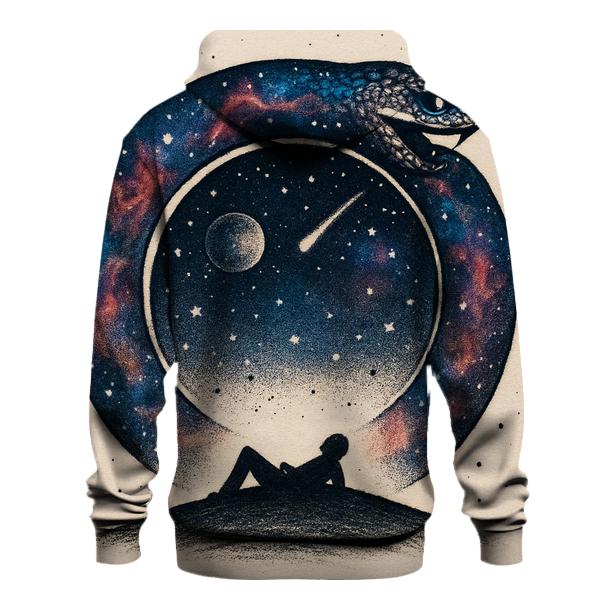Stargazer Astral Ouroboros heavyweight hoodies