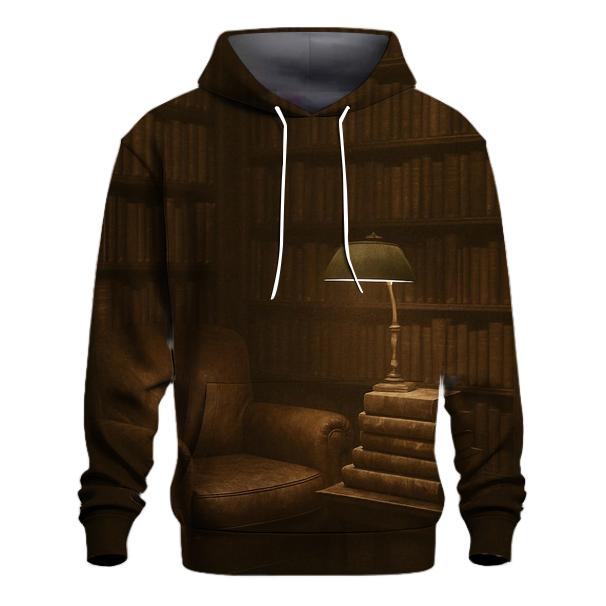 Vintage Library Reading Nook premium hoodies