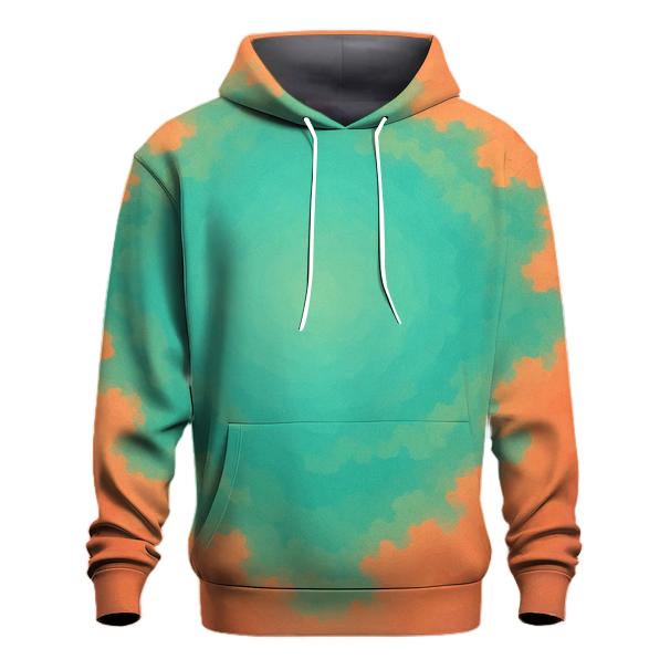 Coral Lagoon Fade designer hoodies