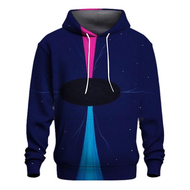 Jet Outflow Twin Streams printed hoodies