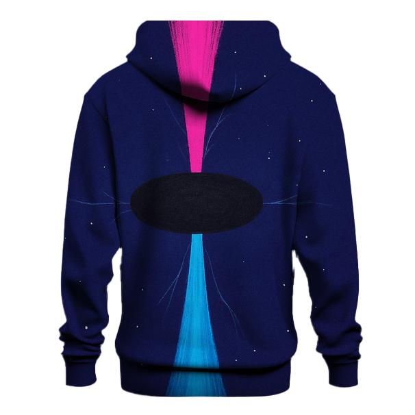 Jet Outflow Twin Streams printed hoodies