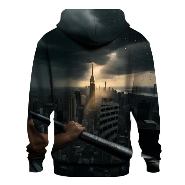 Edge Observation Deck View During Summer Thunderstorm hoodie styles