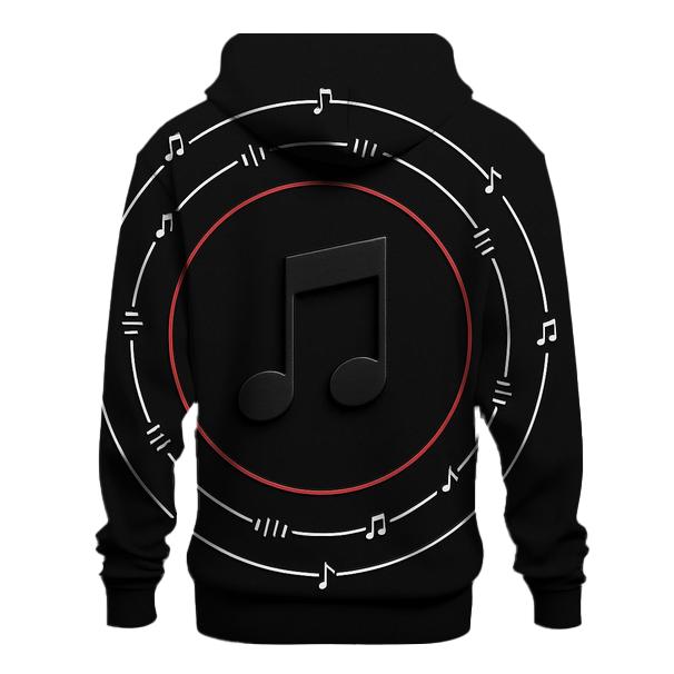 Minimal Note Orbit hoodie styles
