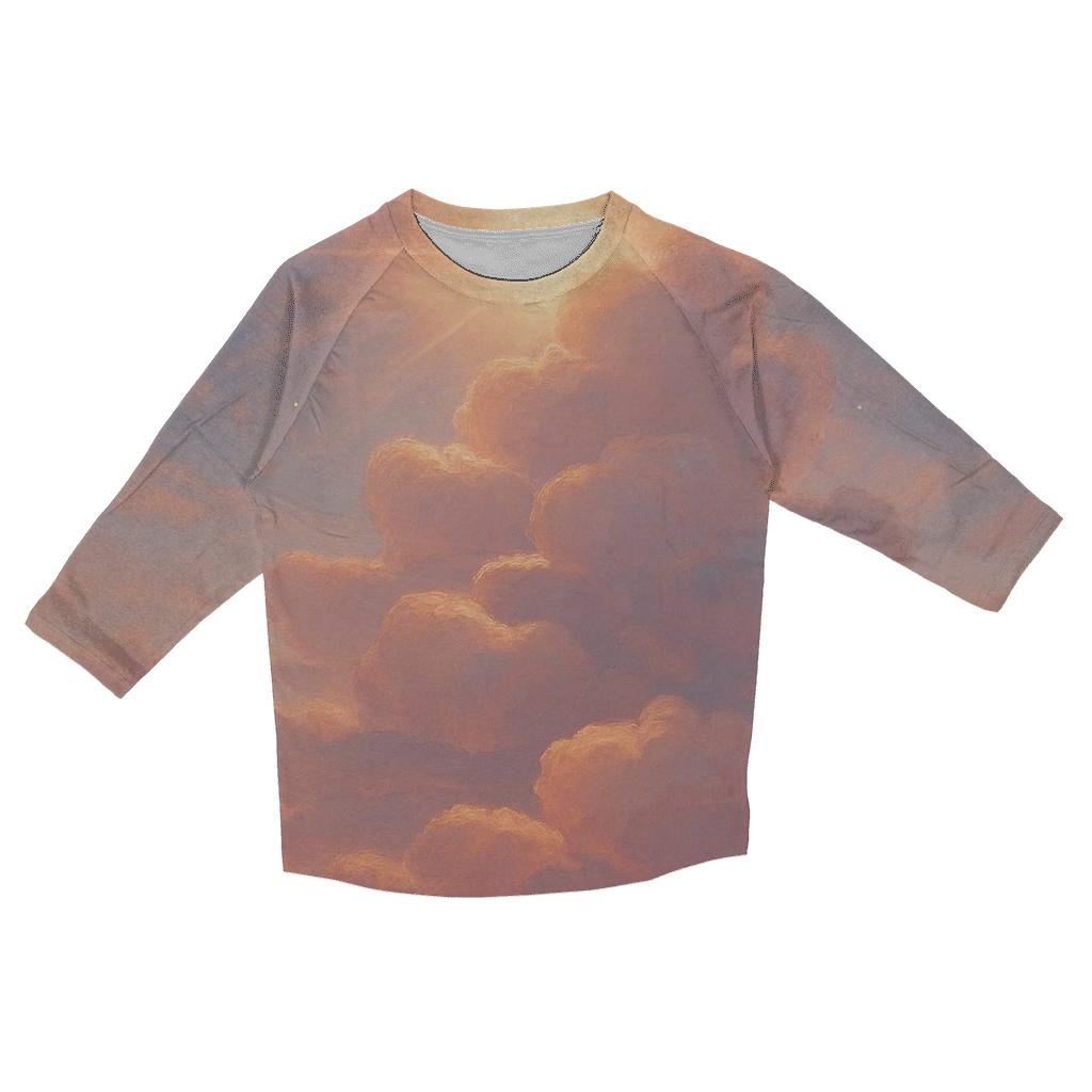 Cloud Steps To Sundown personalized 3/4 sleeve tees