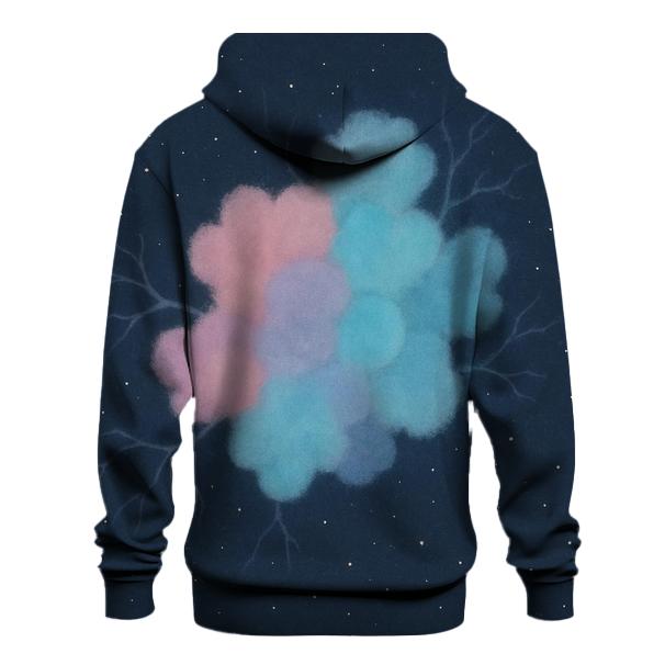 Nebula Knot Cluster Panel lightweight hoodies