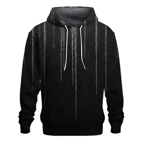 Charcoal Starlit Drizzle zip-up hoodies