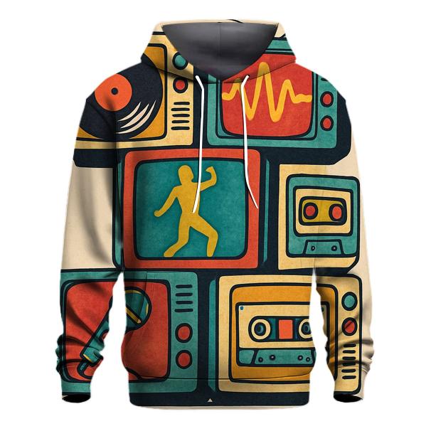 Retro TV Music Marathon pullover hoodies