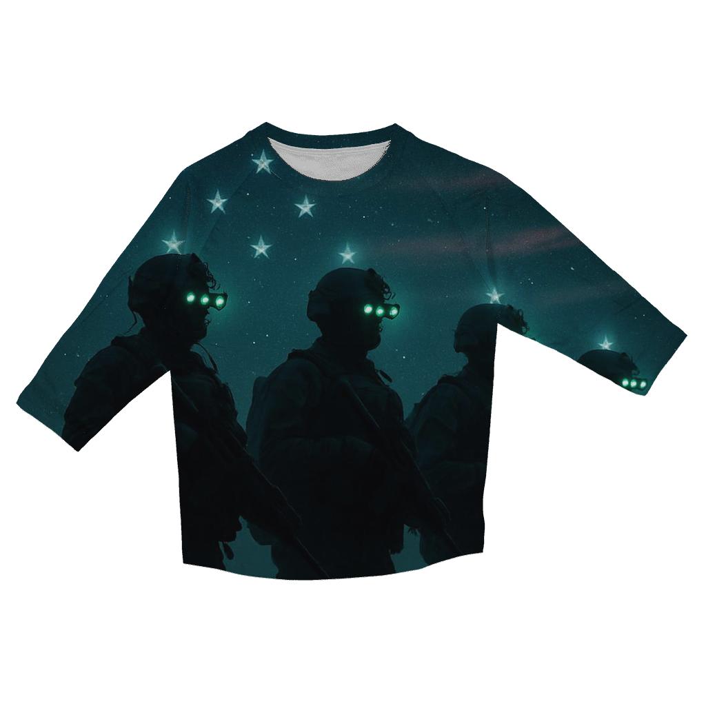 Guardians Of The Night Watch fashion 3/4 sleeve shirts