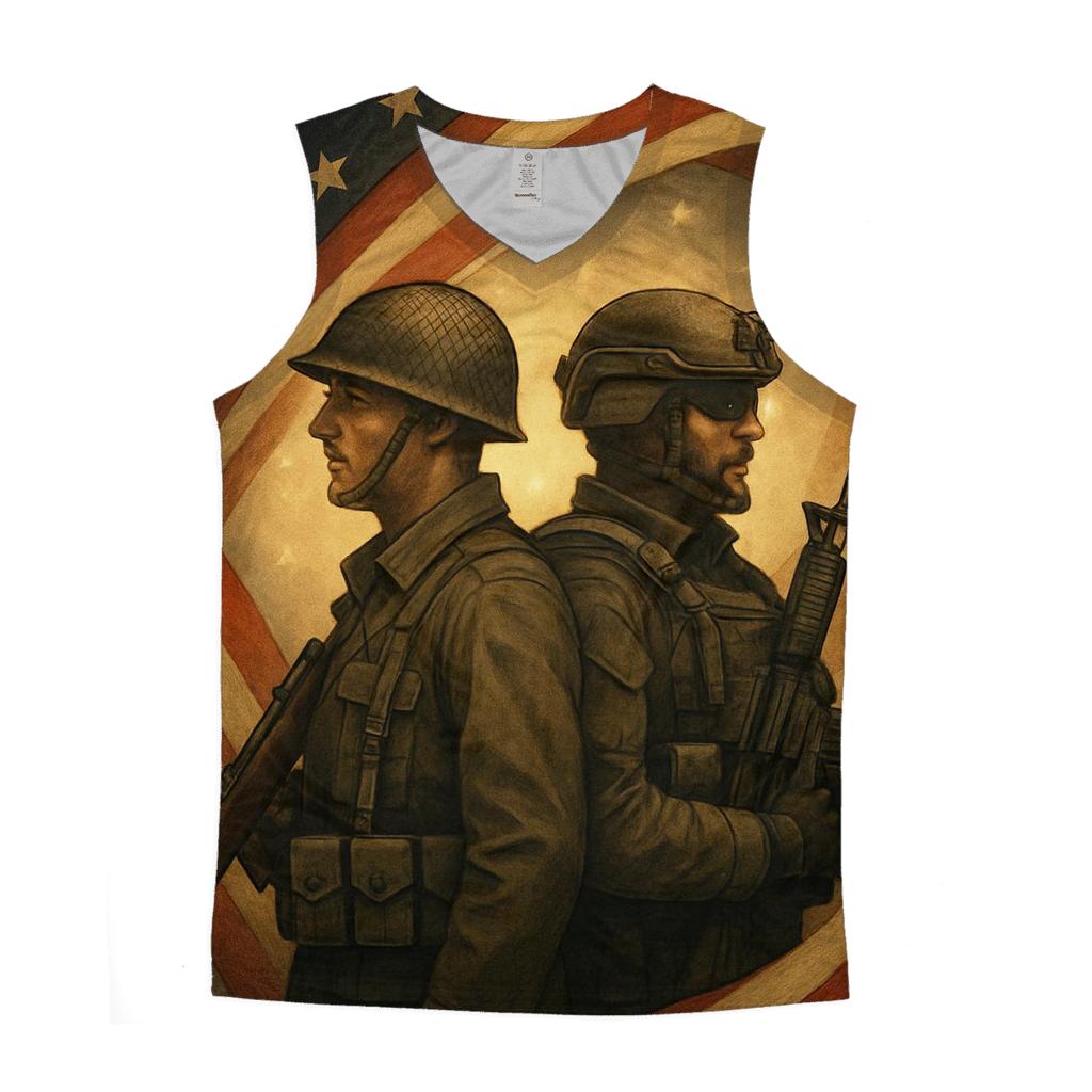 Brothers In The Stripes custom tank tops