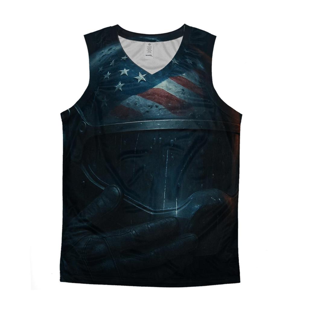Stars Reflected In Steel trendy fitted tank tops