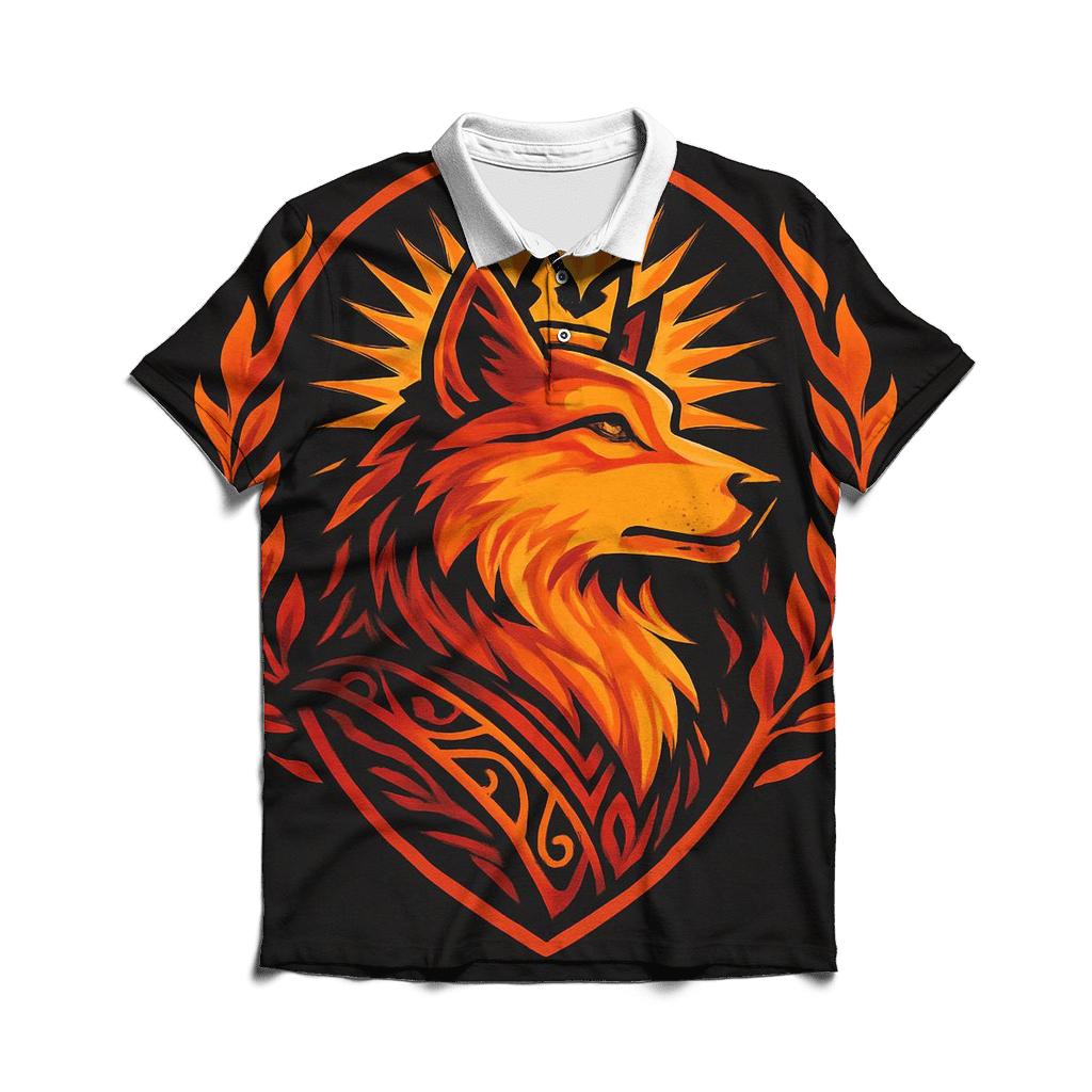 Sunfire Alpha Crest embroidered polo tops