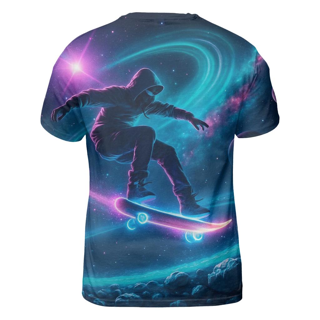 Neon Comet Skater custom all-over print shirts