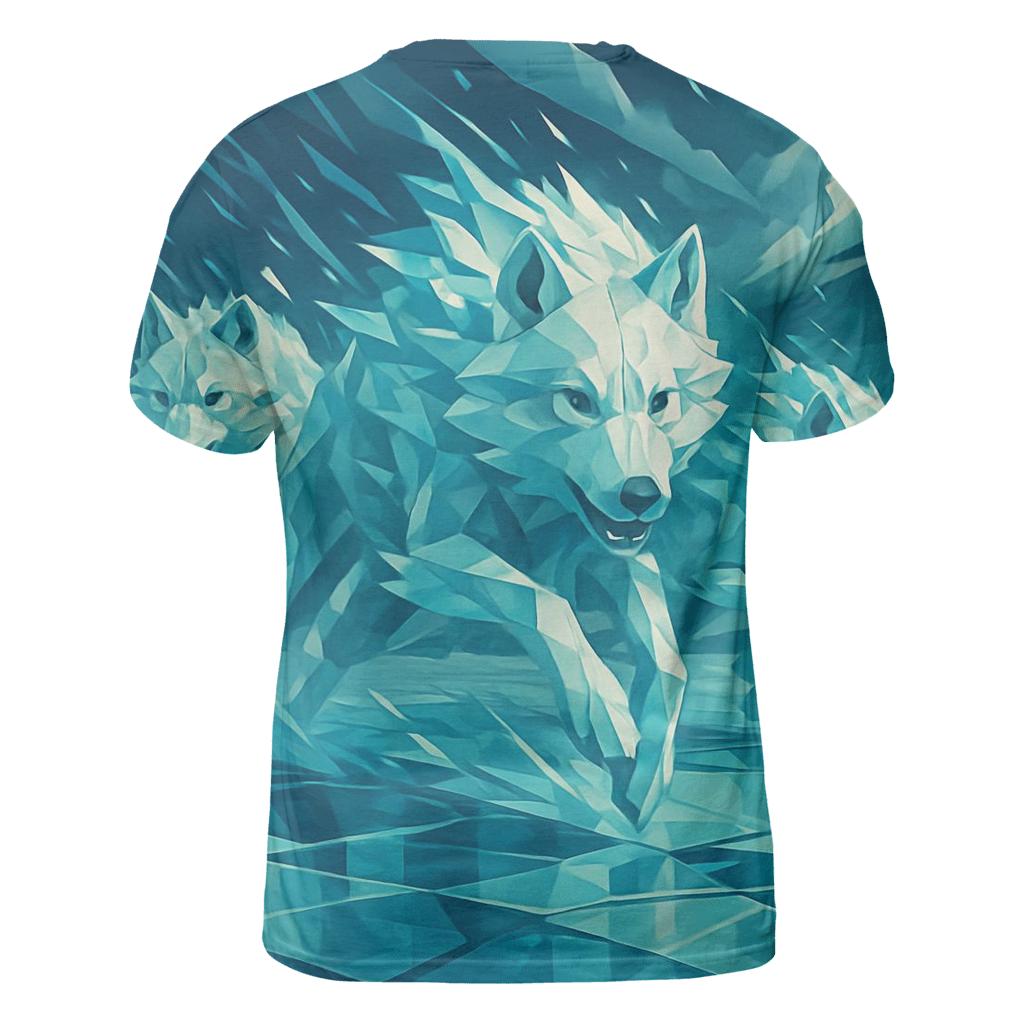 Shattered Ice Pack Run unique graphic print tees