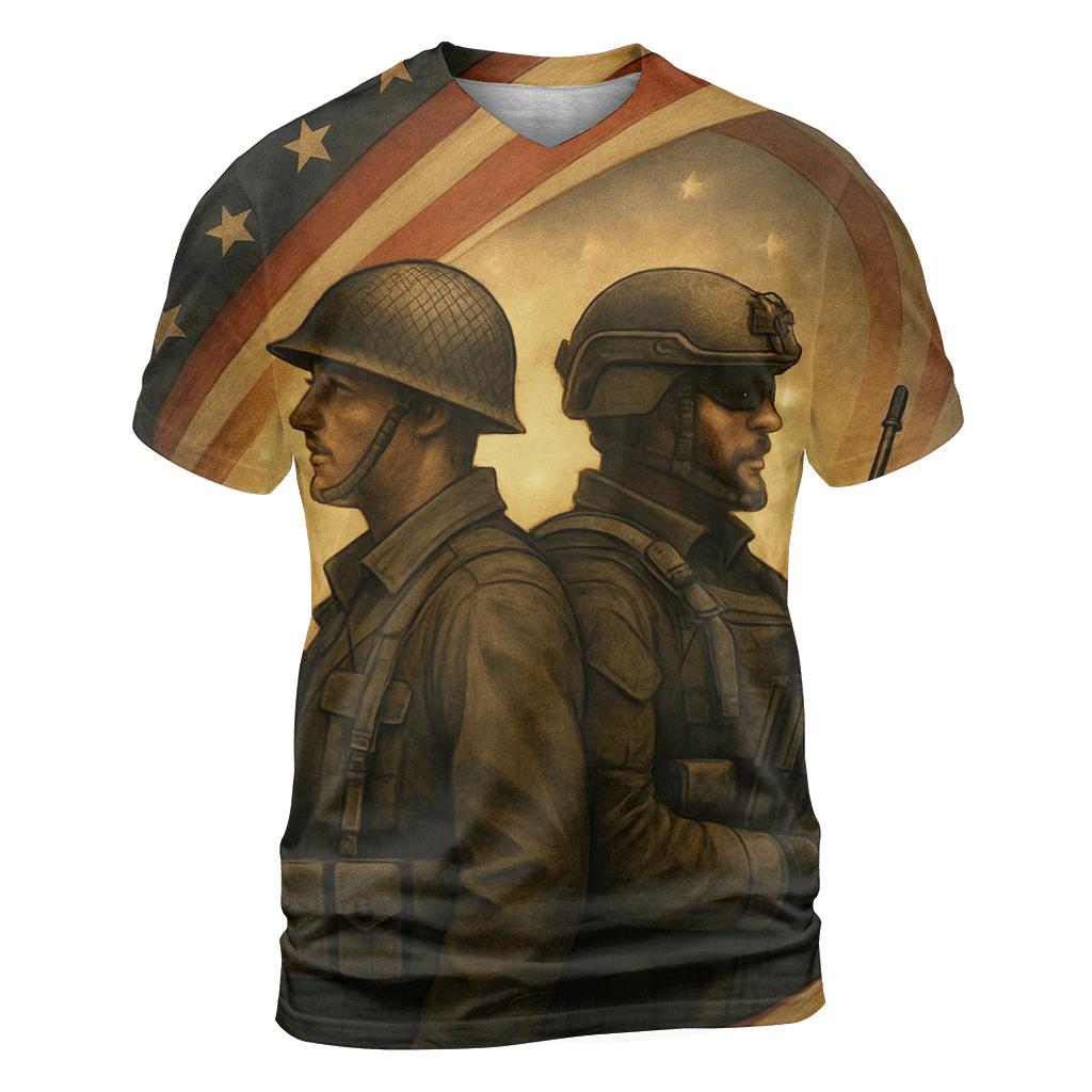 Brothers In The Stripes personalized full print shirts