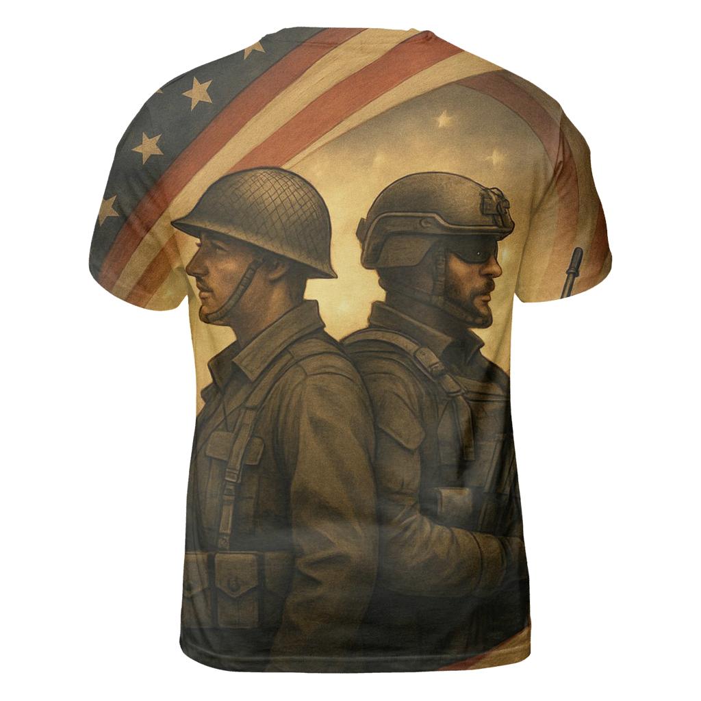 Brothers In The Stripes personalized full print shirts