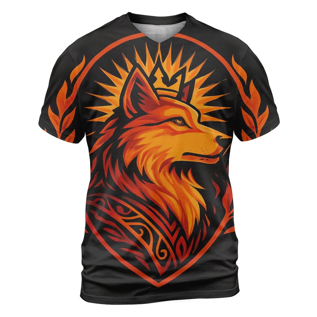 Sunfire Alpha Crest custom all-over print shirts