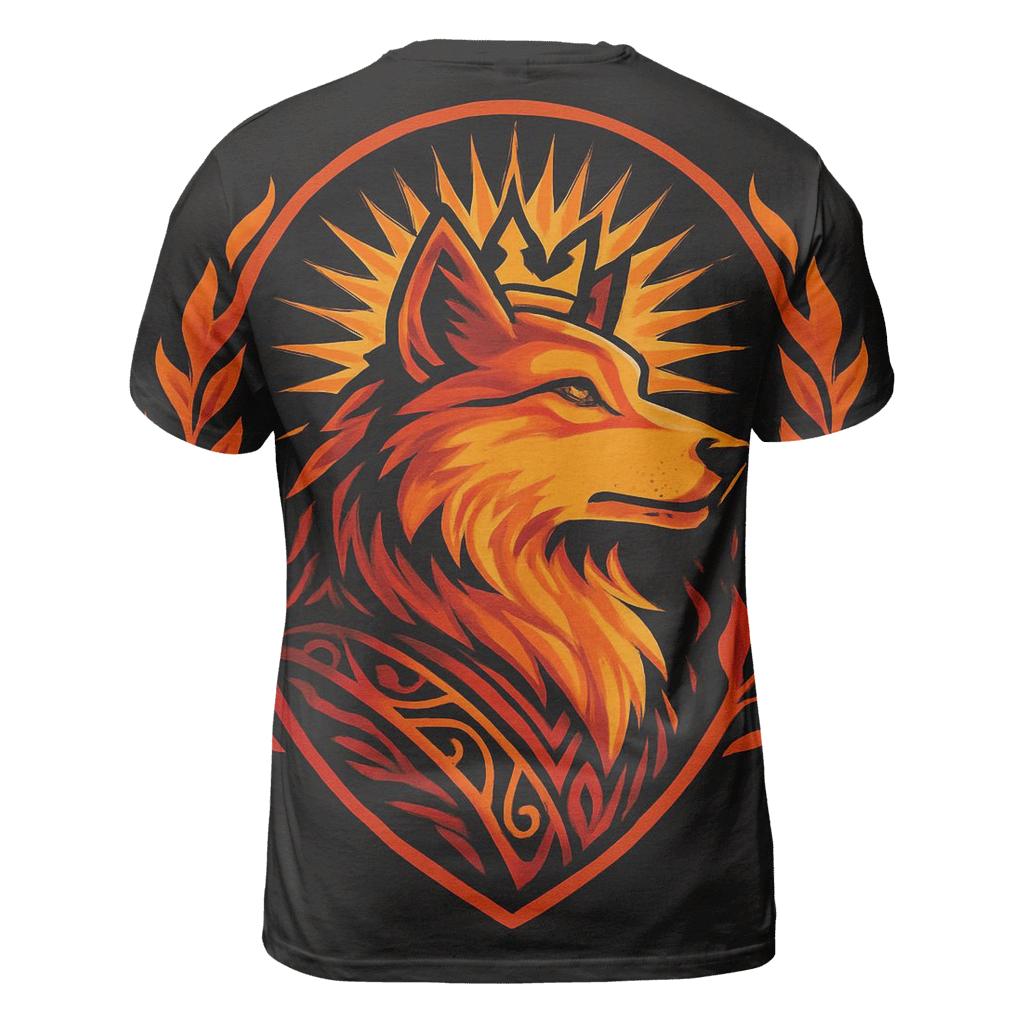 Sunfire Alpha Crest custom all-over print shirts