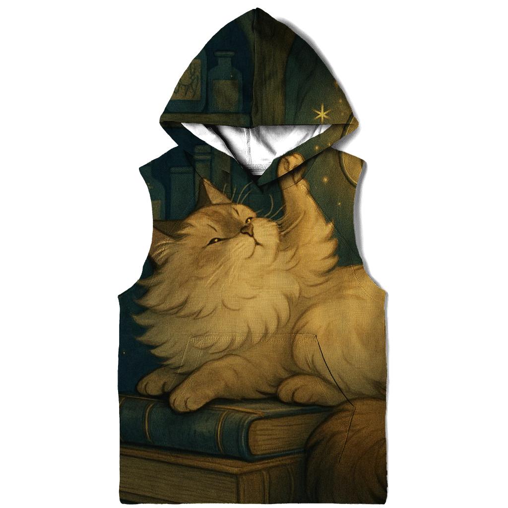 Starlit Library Cat Nook hoodie styles