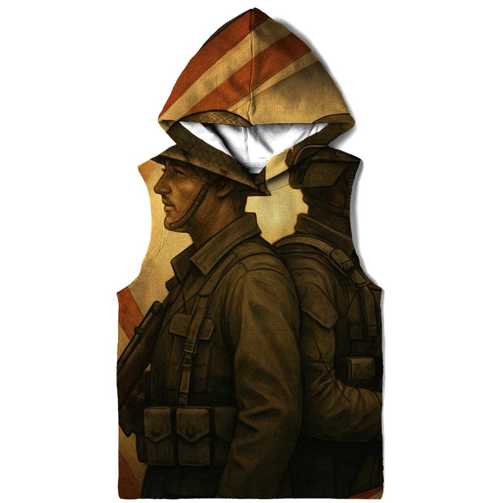 Brothers In The Stripes graphic hoodies