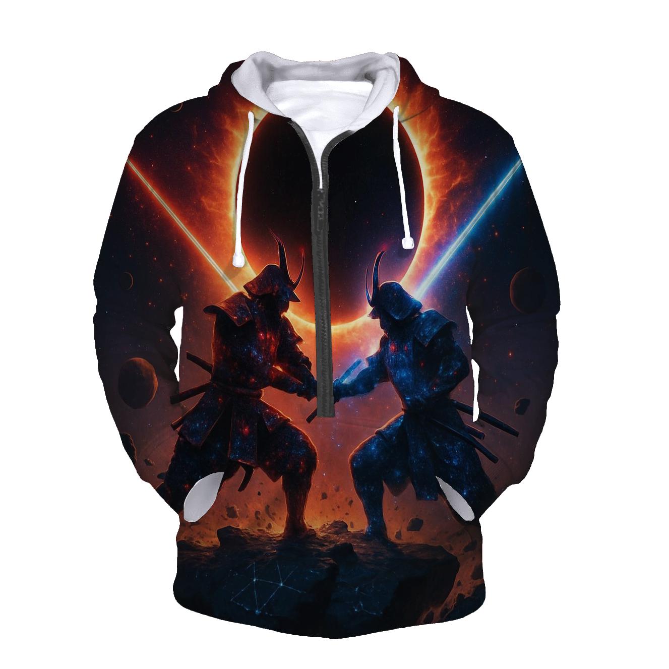 Astral Samurai Eclipse Duel hoodie styles