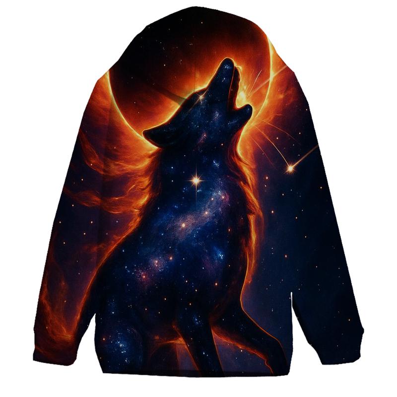 Astral Howl Eclipse printed hoodies