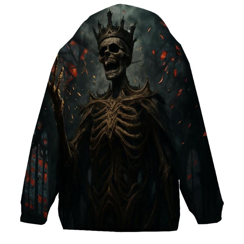 Cathedral Of Shattered Crowns zip-up hoodies
