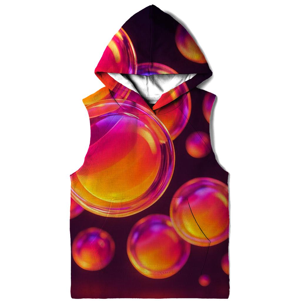 Prismatic Drift Orbs graphic hoodies