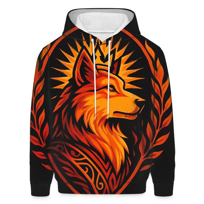 Sunfire Alpha Crest graphic hoodies