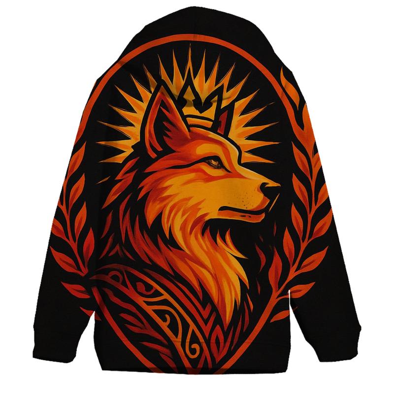 Sunfire Alpha Crest graphic hoodies