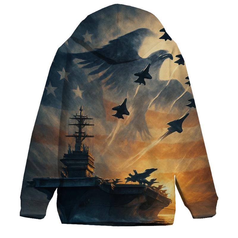 Liberty Wings Over The Sea pullover hoodies