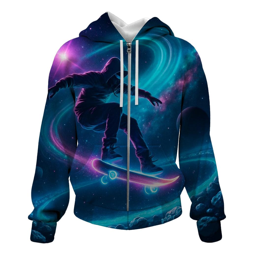 Neon Comet Skater hoodie trends