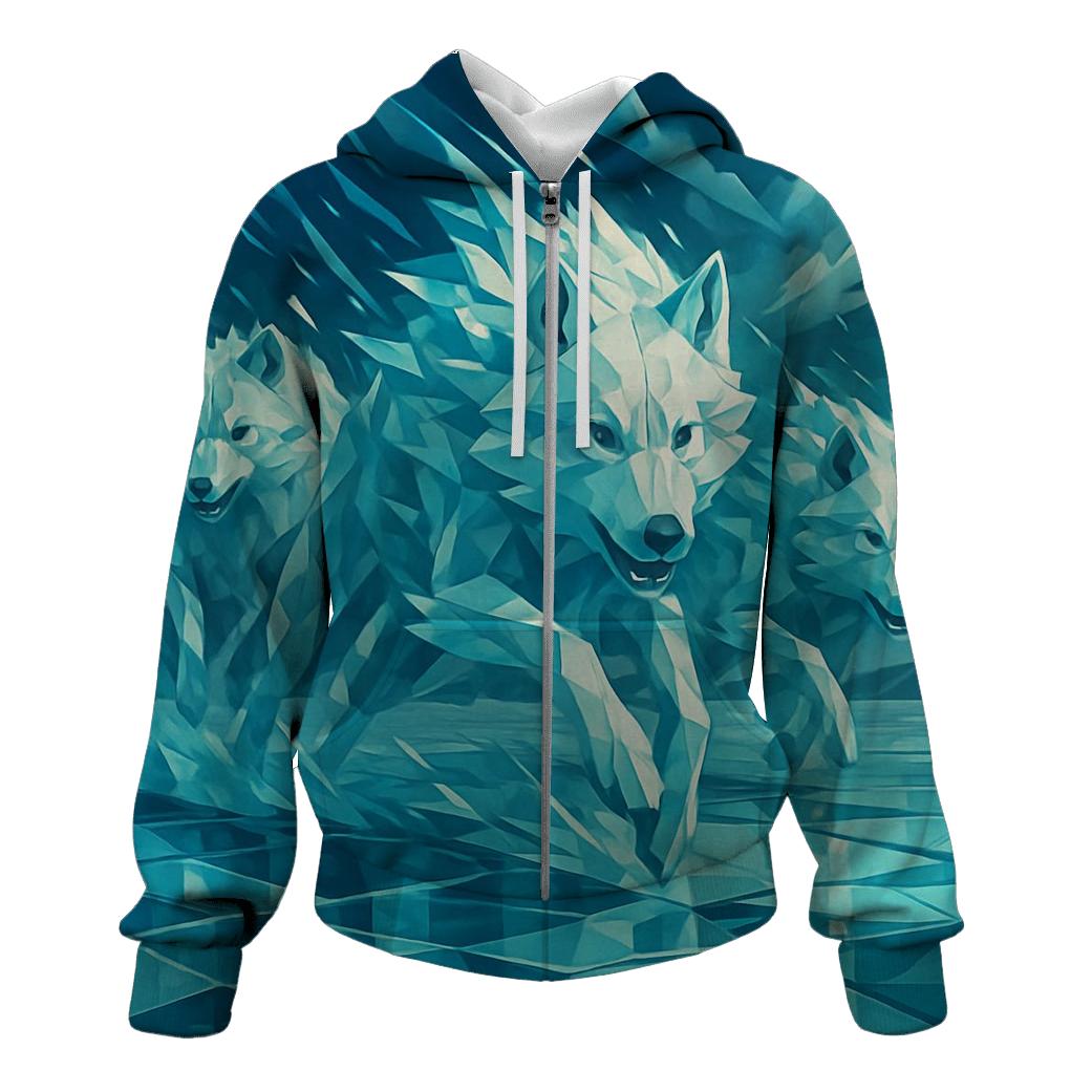 Shattered Ice Pack Run hoodies fashion