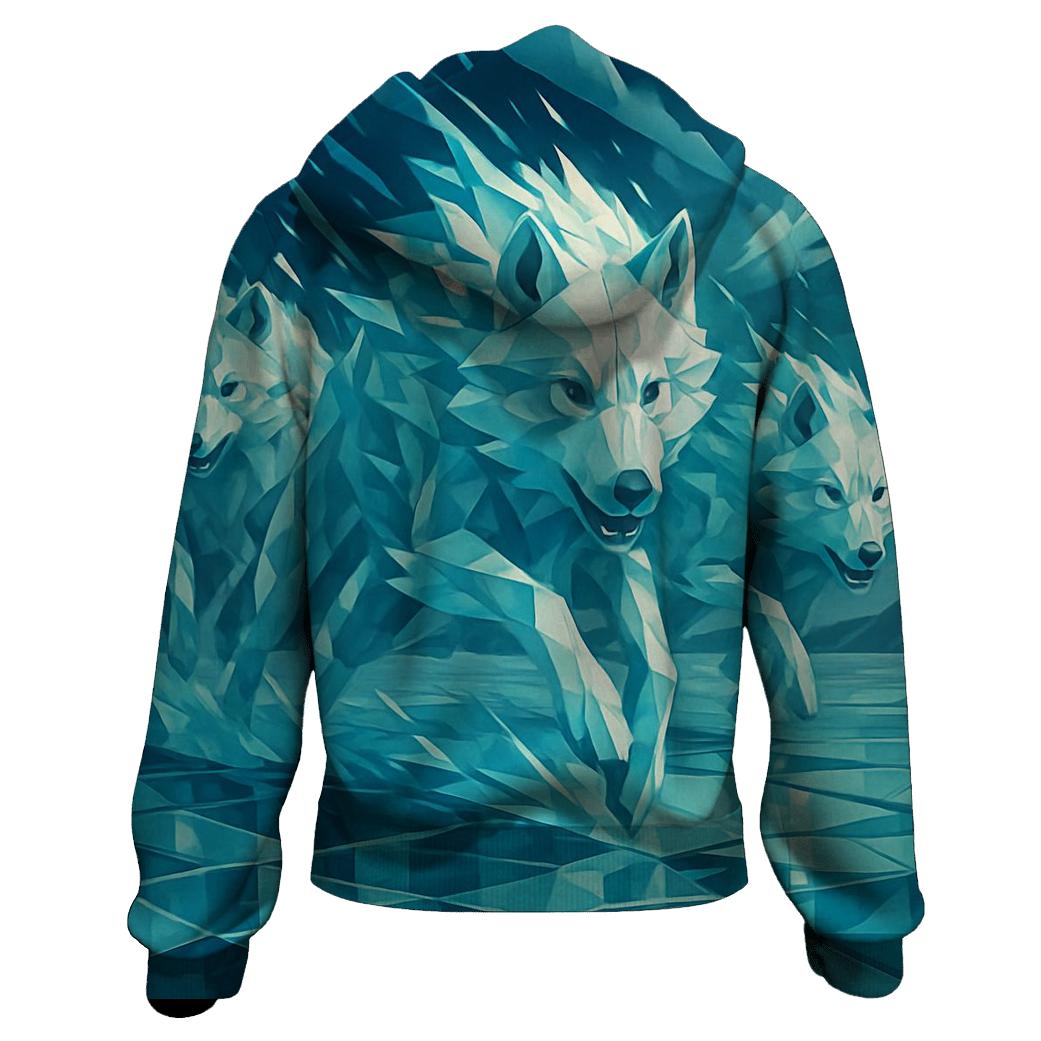 Shattered Ice Pack Run hoodies fashion