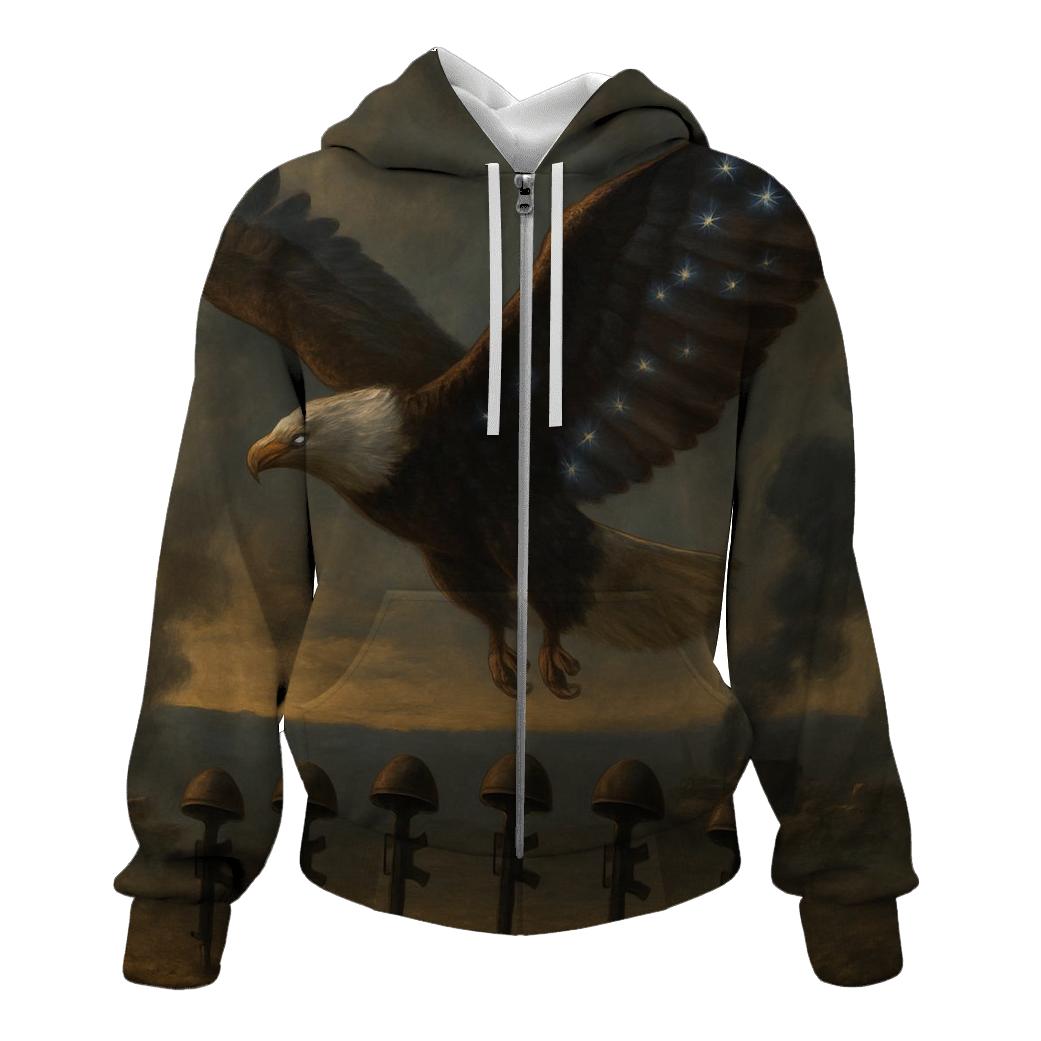 Eagle Of The Silent Watch embroidered hoodies