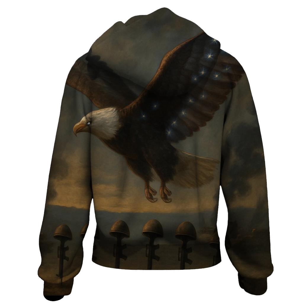 Eagle Of The Silent Watch embroidered hoodies