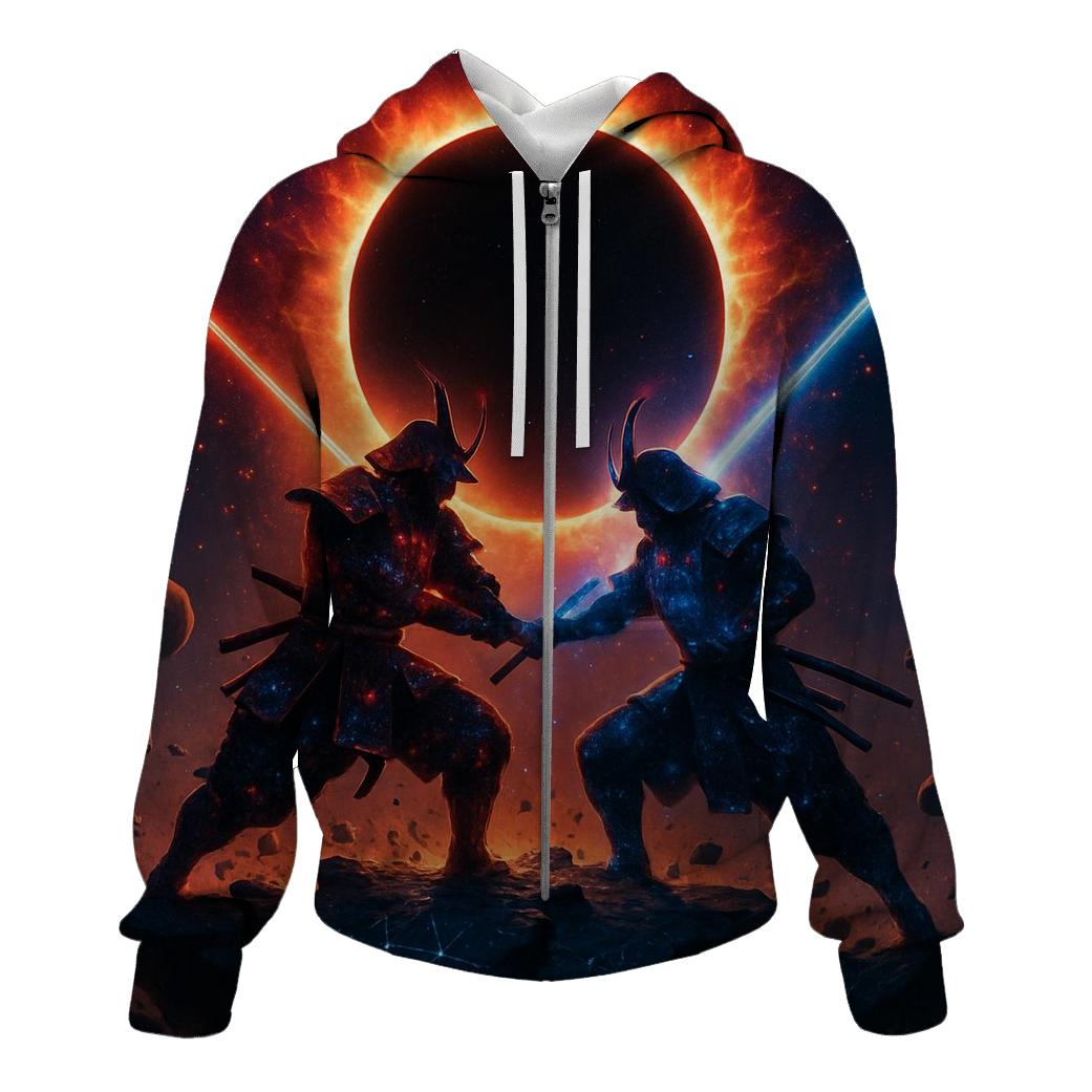 Astral Samurai Eclipse Duel lightweight hoodies