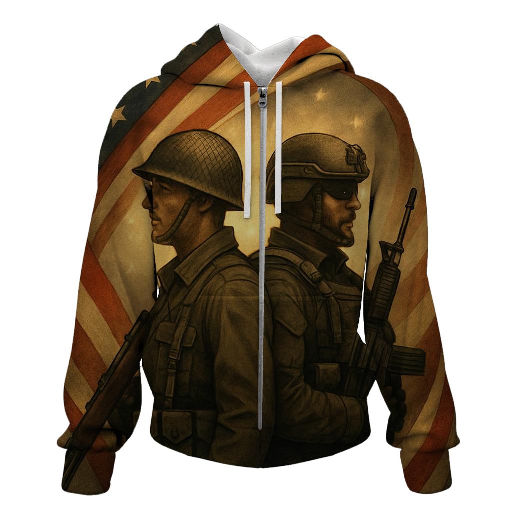 Brothers In The Stripes custom hoodies