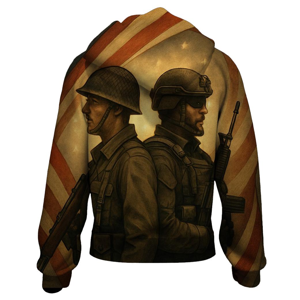 Brothers In The Stripes custom hoodies