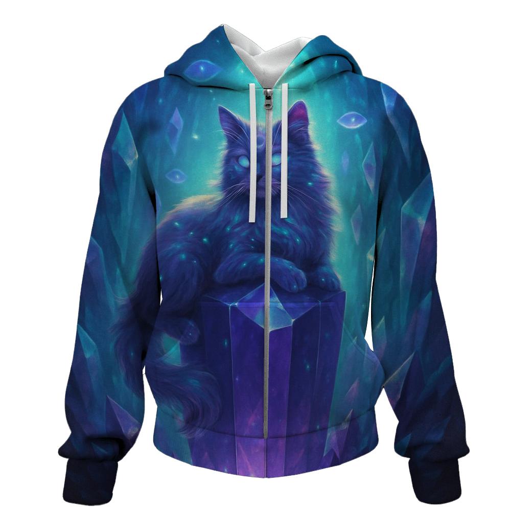 Crystal Cave Oracle Cat hoodie designs