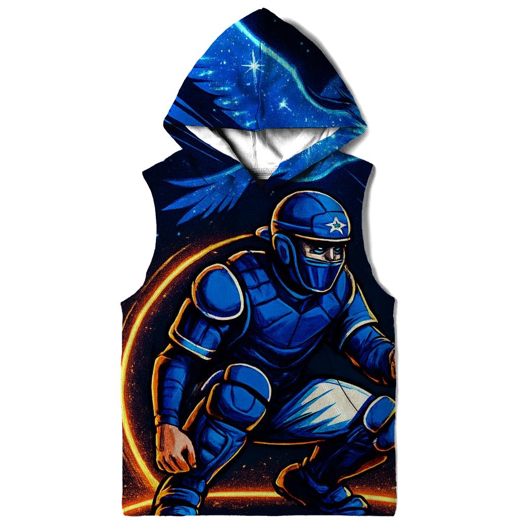 Celestial Cage Catcher Blue Jays zip-up hoodies