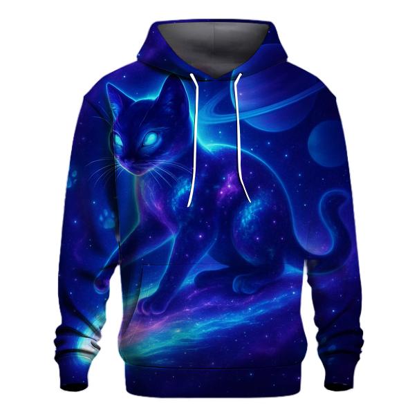 Nebula Voyager Cat pullover hoodies